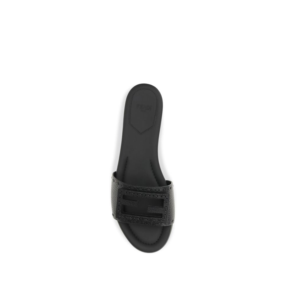 Schwarze Bos Taurus Kalbsleder-Sandalen
