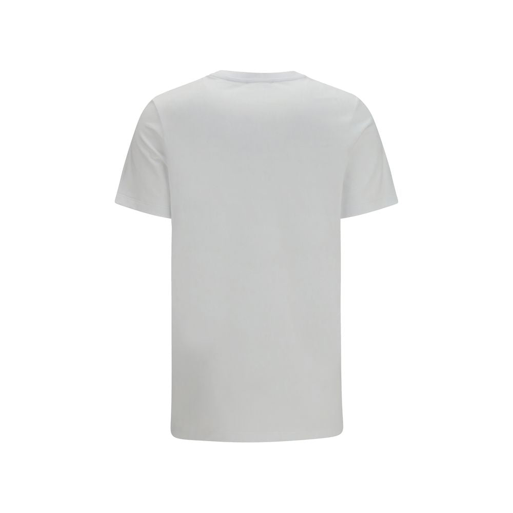 Weißes Baumwoll-T-Shirt