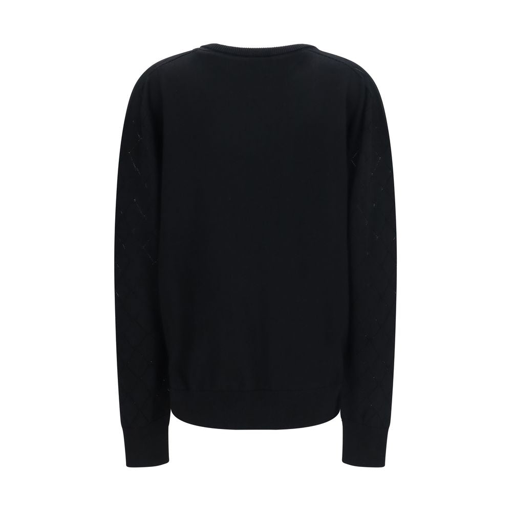 Pullover aus Wolle Oves Aries in Schwarz