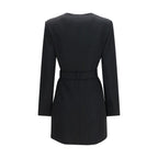 Schwarzer Oves Aries Wollblazer Balmain