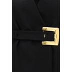 Schwarzer Oves Aries Wollblazer Balmain