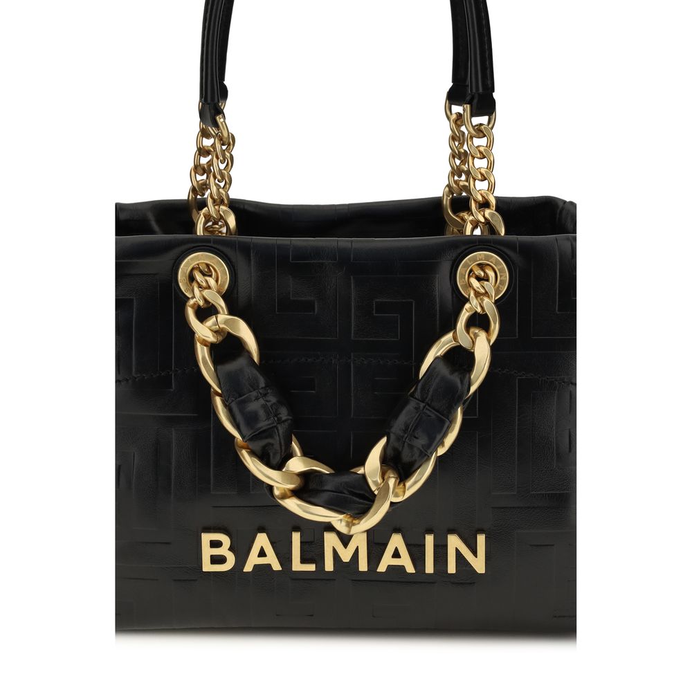 Schwarze Bos Taurus Kalbsleder Schultertasche