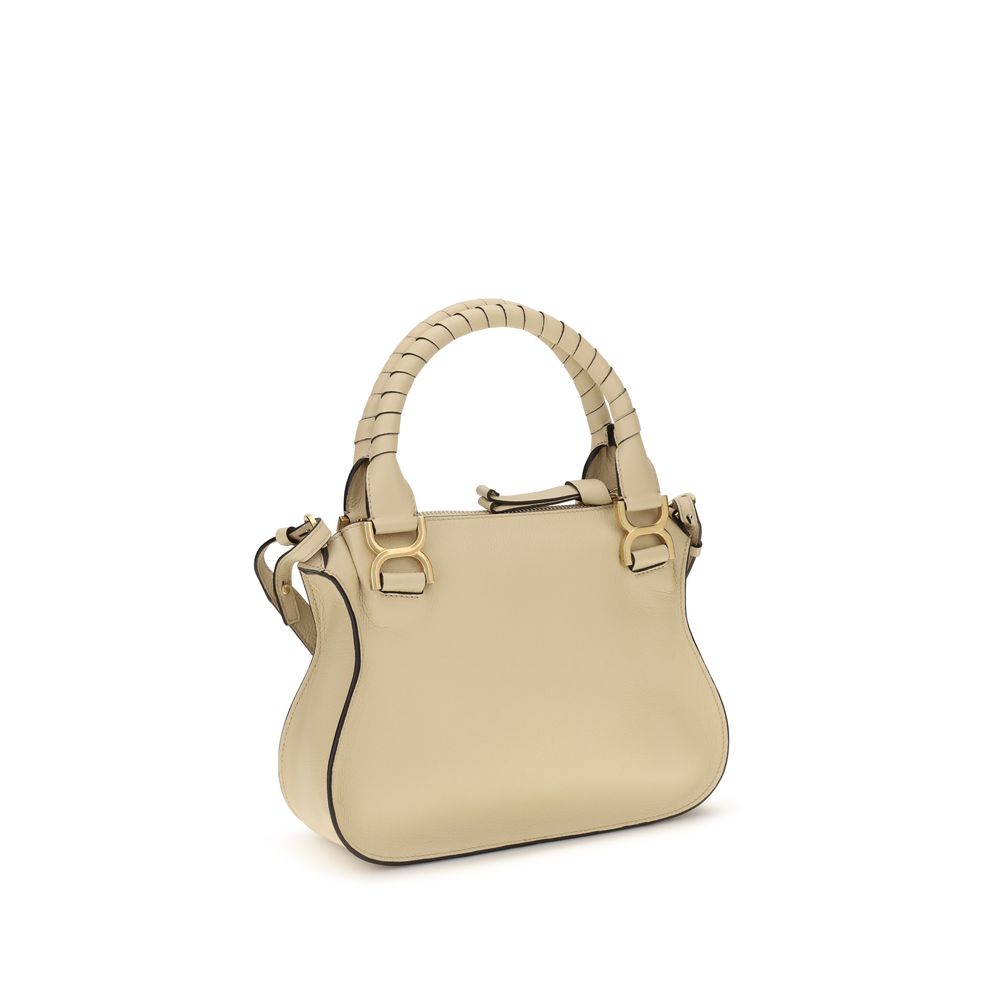 Beige Kalbsleder Bos Taurus Schultertasche