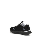 Schwarze Stoff-Sneaker