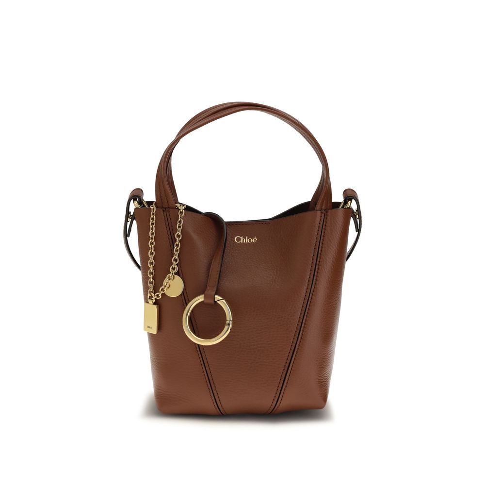 Braune Kalbsleder Bos Taurus Schultertasche