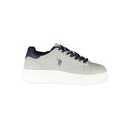 Graue Sportschuhe aus Polyester