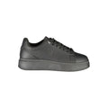 Schwarze Sneaker aus Polyester für sportliche Looks