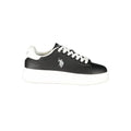 Schwarze Sneaker aus Polyester für sportliche Looks