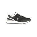 Schwarzer Polyester Sneaker