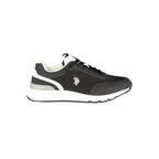 Schwarzer Polyester Sneaker