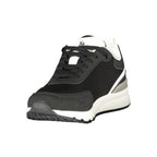Schwarzer Polyester Sneaker