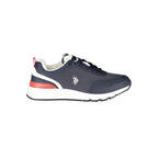 Blaue Polyamid-Sneaker für sportliche Aktivitäten