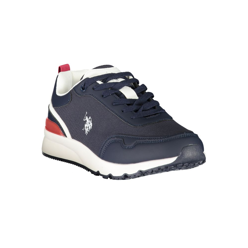 Blaue Polyamid-Sneaker für sportliche Aktivitäten