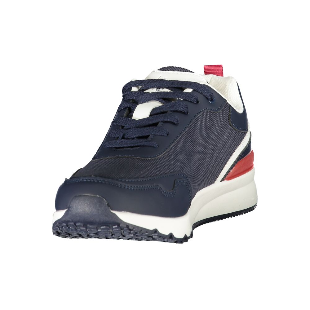 Blaue Polyamid-Sneaker für sportliche Aktivitäten