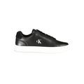 Schwarze Sportschuhe aus Polyester
