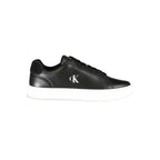 Schwarze Sportschuhe aus Polyester