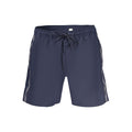 Blaue Herren-Badeshorts aus Polyester