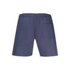 Blaue Herren-Badeshorts aus Polyester