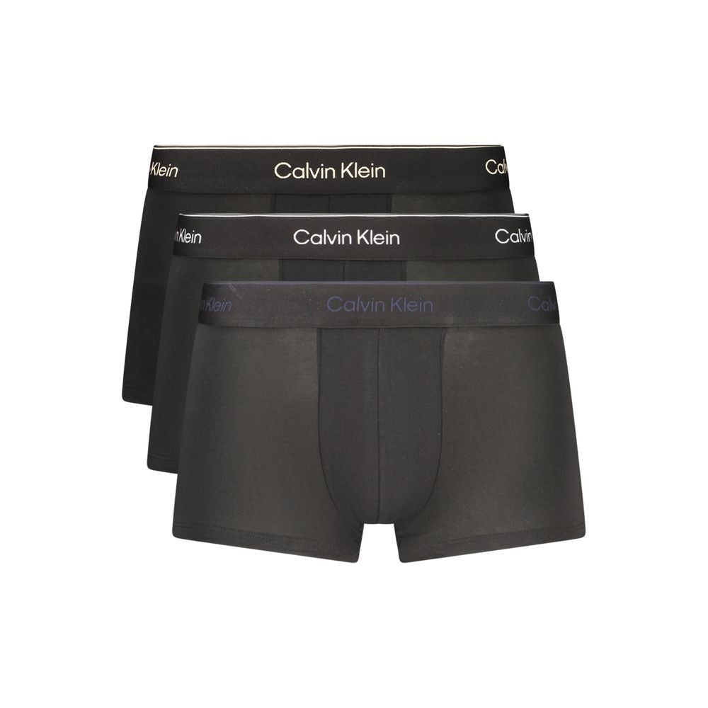 Schwarze Herren-Shorts aus Baumwolle