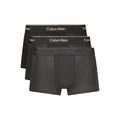 Schwarze Herren-Shorts aus Baumwolle