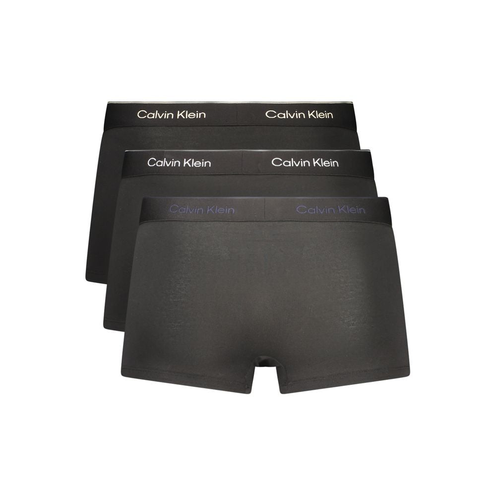 Schwarze Herren-Shorts aus Baumwolle