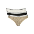 Schwarzer Baumwoll-Slip