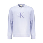 Lila Baumwoll-Sweatshirt