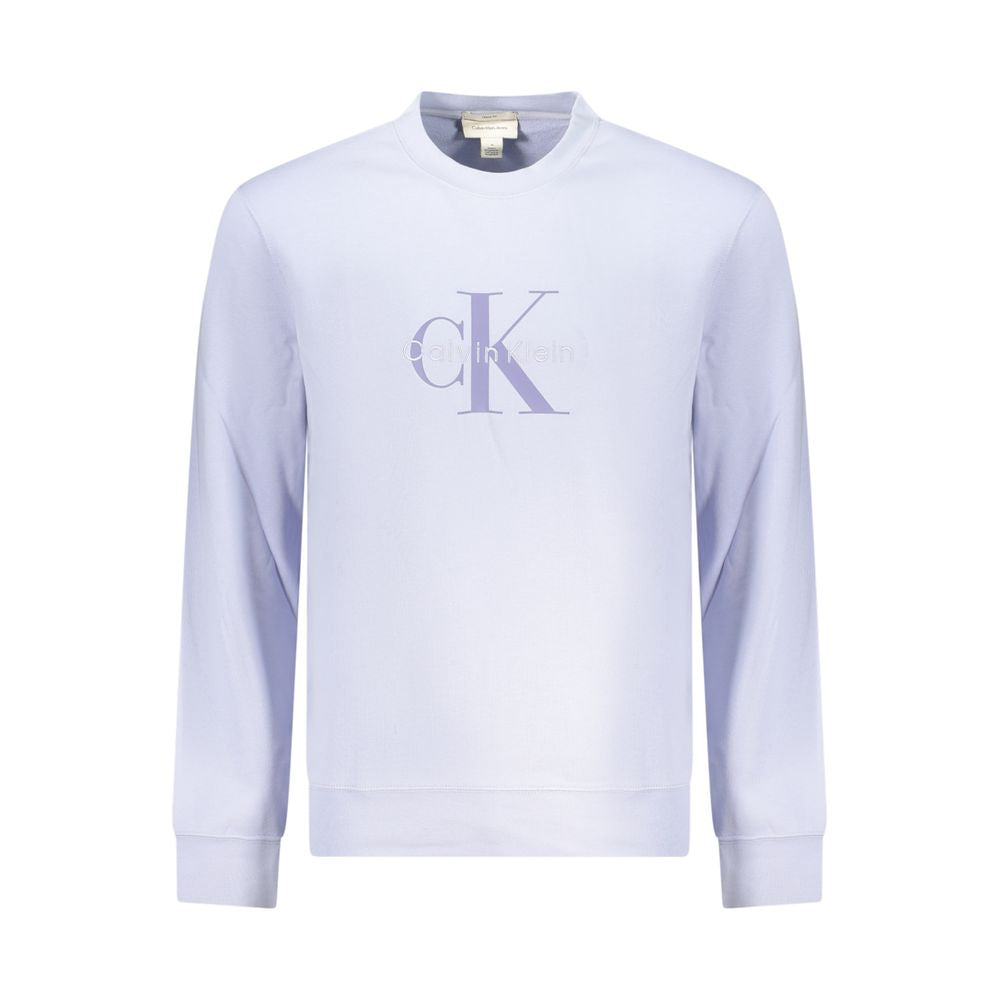 Lila Baumwoll-Sweatshirt