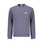 Blauer Baumwoll-Sweatshirt