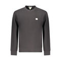 Schwarzer Baumwoll-Sweatshirt