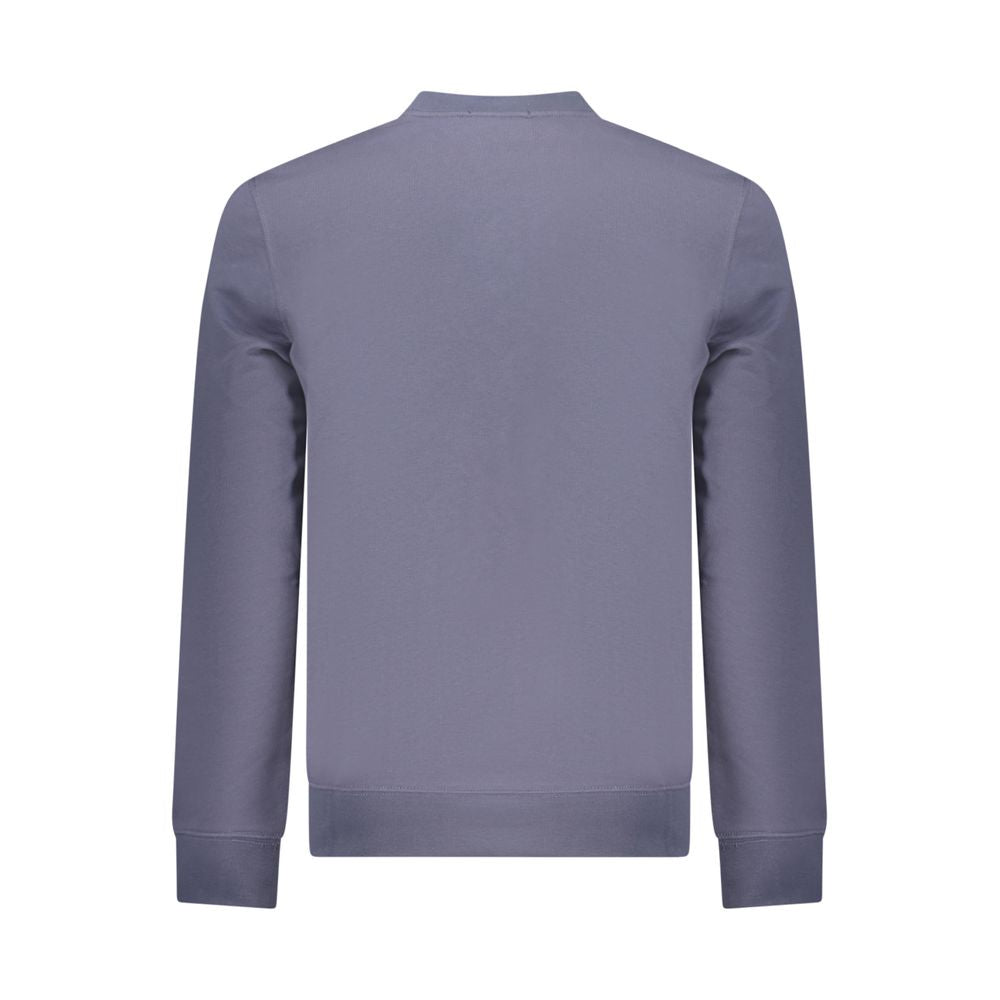 Blauer Baumwoll-Sweatshirt