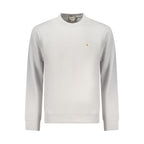 Grauer Baumwollpullover