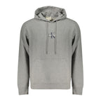 Grauer Baumwollpullover