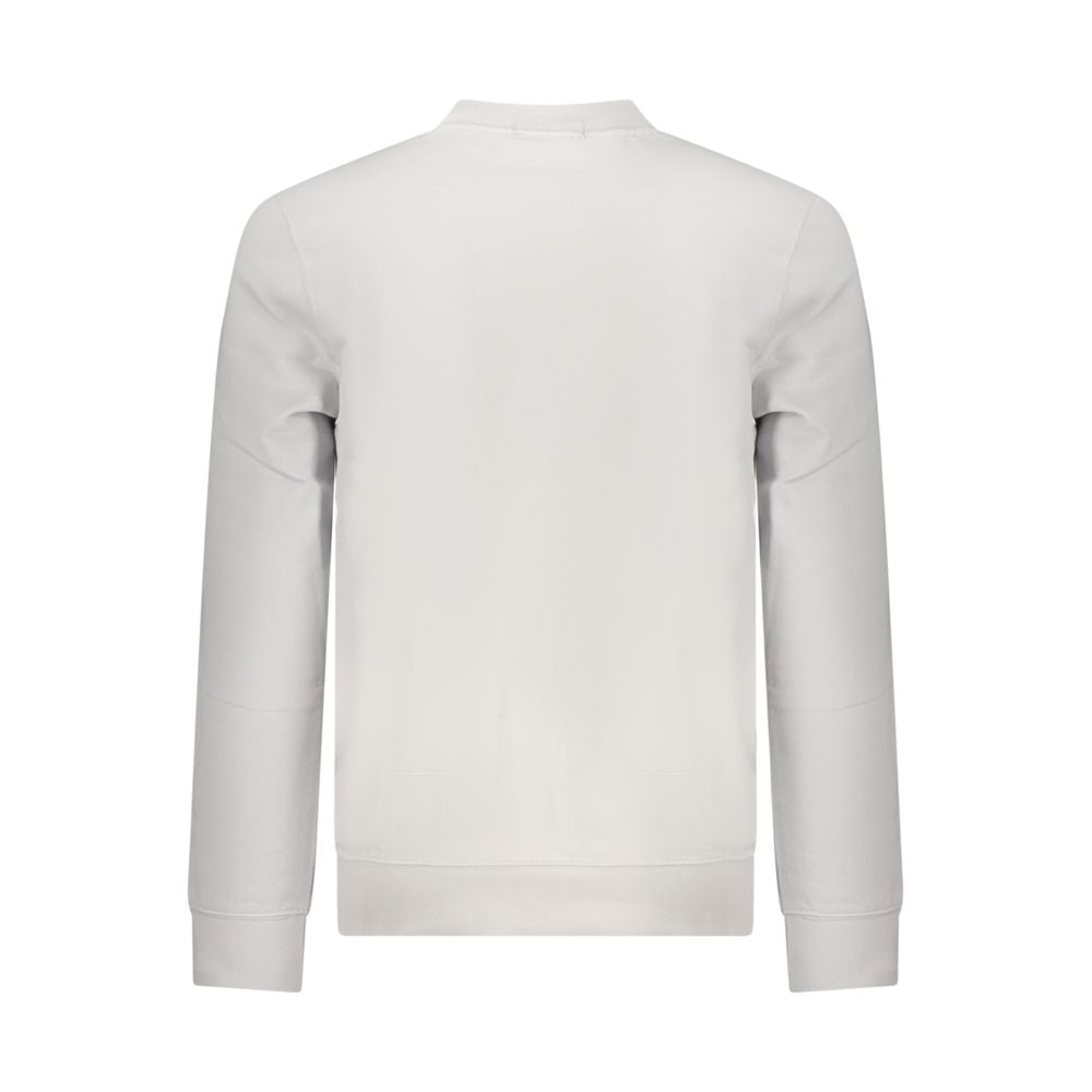 Grauer Baumwollpullover