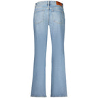 Azzurro Baumwoll-Jeans für Damen