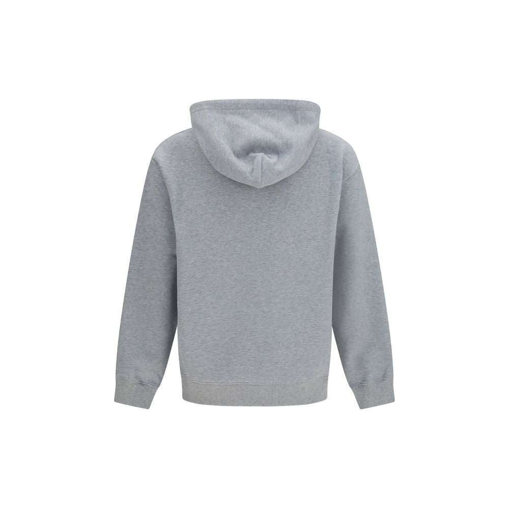 Grauer Baumwollpullover
