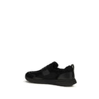 Schwarze Bos Taurus Kalbsleder Sneaker