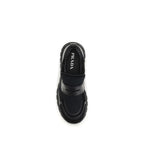 Schwarze Bos Taurus Kalbsleder Sneaker