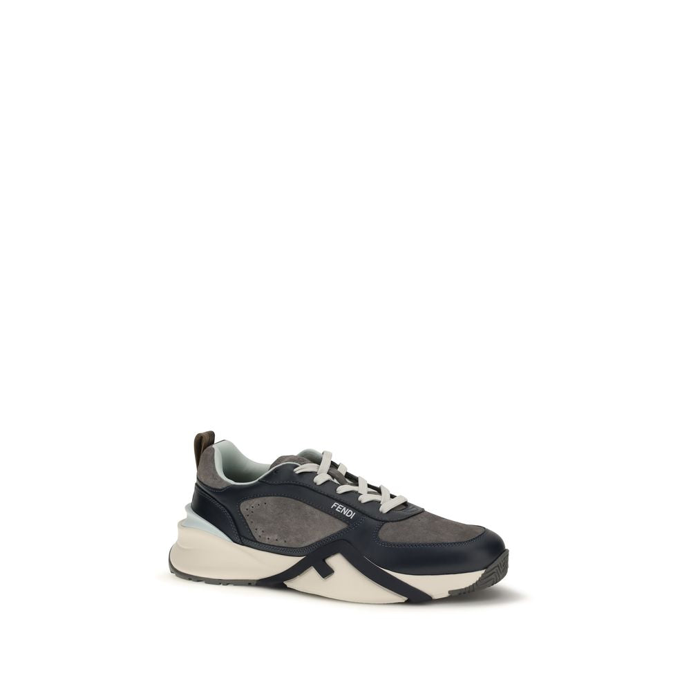 Multicolor Calf Leather Bos Taurus Athletic Sneakers