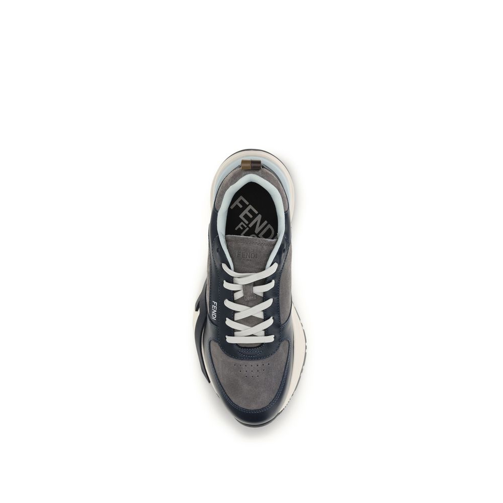Multicolor Calf Leather Bos Taurus Athletic Sneakers