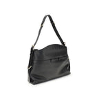 Schwarze Kalbsleder Bos Taurus Handtasche