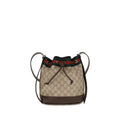 Beige Stoff-Handtasche