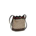 Beige Stoff-Handtasche