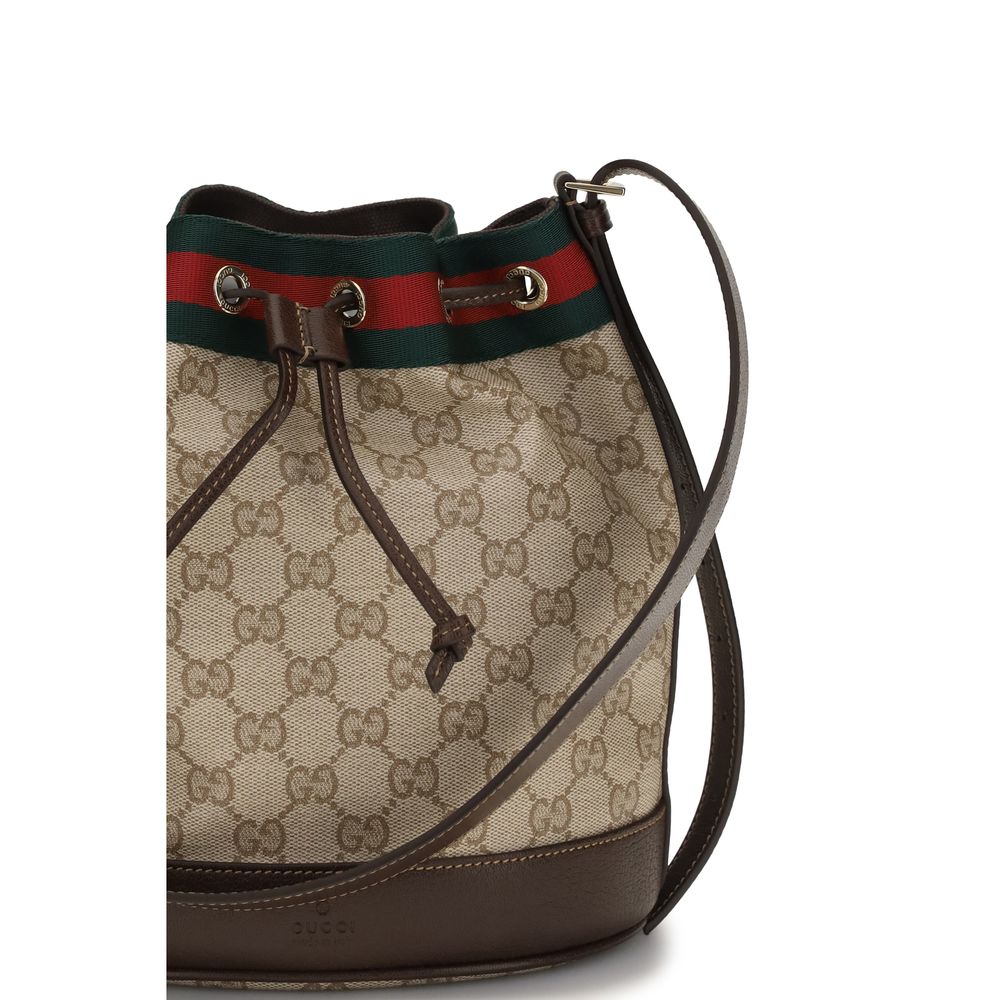 Beige Stoff-Handtasche