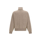 Brauner Kaschmir-Rollkragenpullover Brunello Cucinelli