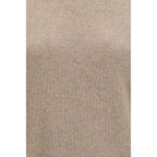 Brauner Kaschmir-Rollkragenpullover Brunello Cucinelli