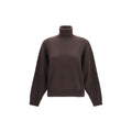 Brauner Kaschmir-Rollkragenpullover Brunello Cucinelli