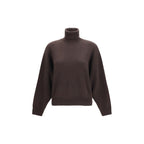 Brauner Kaschmir-Rollkragenpullover Brunello Cucinelli
