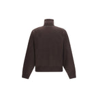 Brauner Kaschmir-Rollkragenpullover Brunello Cucinelli