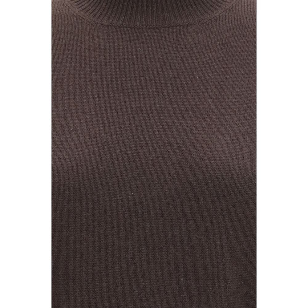 Brauner Kaschmir-Rollkragenpullover Brunello Cucinelli